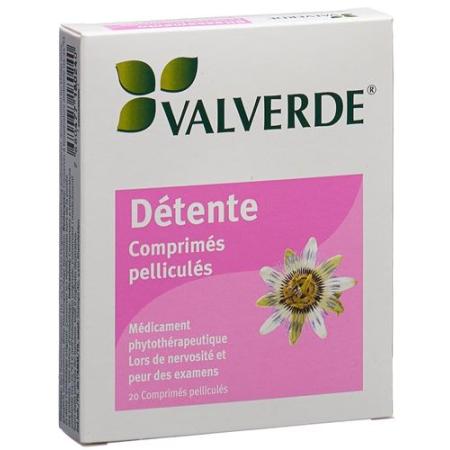 Valverde relaxation film tabl 20 pcs - PrimeCare Global