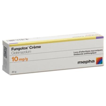 Fungotox Cream 10mg/g tube 20g - PrimeCare Global