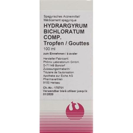 Phoenix Hydrargyrum bichloratum comp spag 100 ml - PrimeCare Global