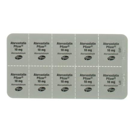 Atorvastatin Pfizer Filmtabl 10 mg 30 pcs - PrimeCare Global