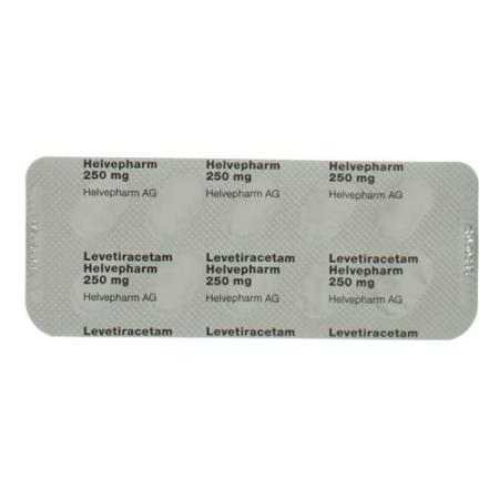 Levetiracetam Helvepharm Filmtabl 250 mg 30 pcs - PrimeCare Global