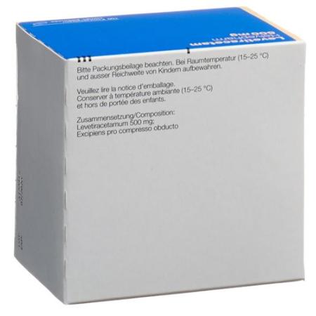 Levetiracetam Helvepharm Filmtabl 500 mg 100 pcs - PrimeCare Global