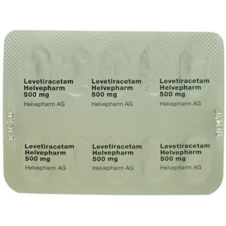 Levetiracetam Helvepharm Filmtabl 500 mg 100 pcs - PrimeCare Global