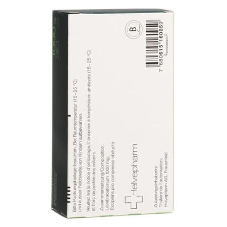 Levetiracetam Helvepharm Filmtabl 1000 mg 30 pcs - PrimeCare Global