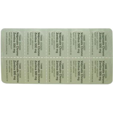 Valproate Chrono Zentiva 500 mg 60 filmtablets - PrimeCare Global