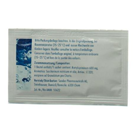 ACC Sandoz Gran 600 mg with orange flavor 10 pcs - PrimeCare Global