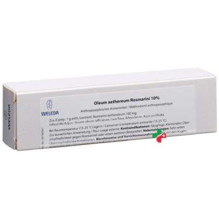Weleda Oleum Aethereum Rosmarini 10% Ungt 25 g - PrimeCare Global
