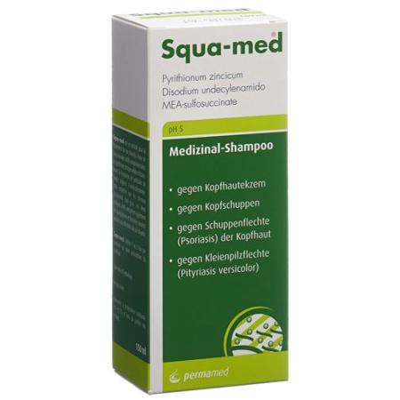 Squa-Med Medicinal Shampoo pH 5 tube 150 ml - PrimeCare Global