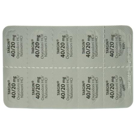 Targin 40/20 mg 30 Retard tablets - PrimeCare Global