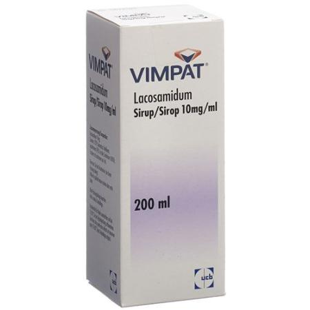 Vimpat Syrup 10mg/ml Bottle 200ml - PrimeCare Global
