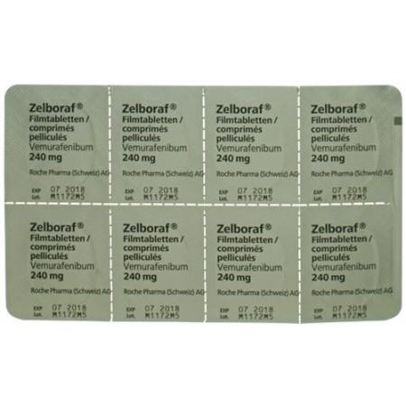Zelboraf film tablets 240 mg 56 pcs - PrimeCare Global
