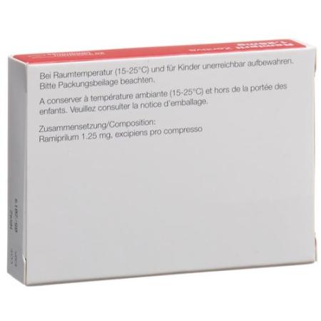 Ramipril Zentiva Tabl 1.25 mg 20 pcs - PrimeCare Global