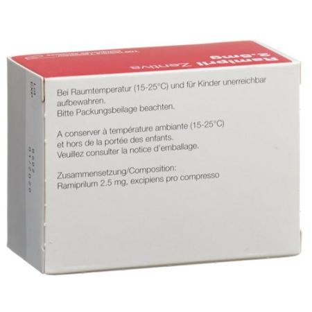 Ramipril Zentiva Tabl 2.5 mg 100 pcs - PrimeCare Global