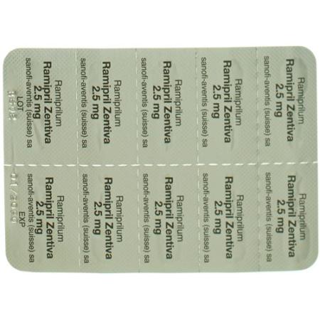 Ramipril Zentiva Tabl 2.5 mg 100 pcs - PrimeCare Global