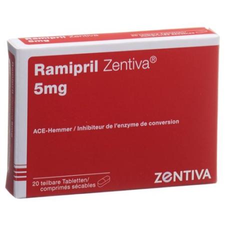 Ramipril Zentiva Tabl 5 mg 20 pcs - PrimeCare Global