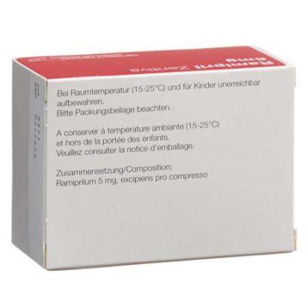 Ramipril Zentiva Tabl 5 mg 100 pcs - PrimeCare Global