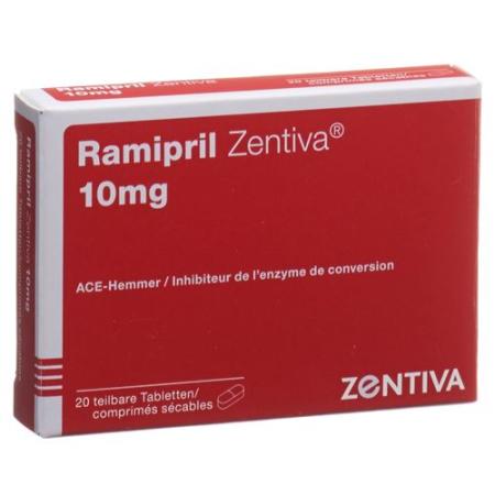 Ramipril Zentiva Tabl 10 mg 20 pcs - PrimeCare Global