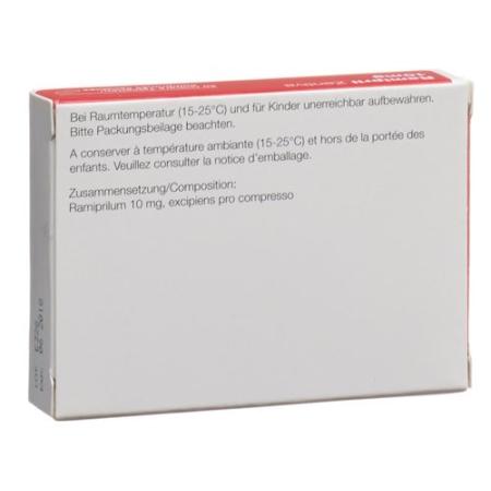 Ramipril Zentiva Tabl 10 mg 20 pcs - PrimeCare Global
