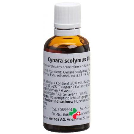 Weleda Cynara Scolymus 33% Dilutio 50 ml - PrimeCare Global
