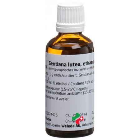 Weleda Gentiana lutea ethanol. Decoctum Dil D 1 50ml - PrimeCare Global