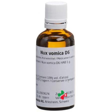 Weleda Nux vomica Dil D 6 50 ml - PrimeCare Global