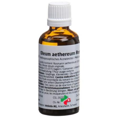 Weleda Oleum aethereum rosemary oil 10% 50 ml - PrimeCare Global
