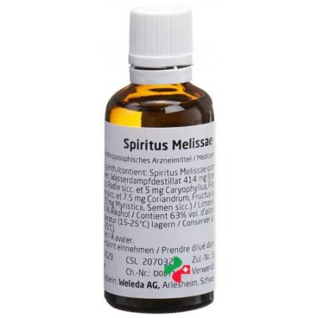 Weleda Spiritus Melissae comp. drops 50 ml - PrimeCare Global
