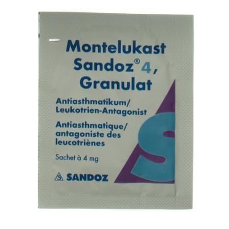 Montelukast Sandoz Gran 4 mg Btl 28 pcs - PrimeCare Global