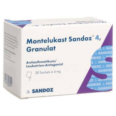 Montelukast Sandoz Gran 4 mg Btl 28 pcs - PrimeCare Global