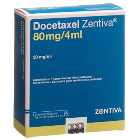 DOCETAXEL Zentiva Inf Conc 80 mg/4ml - PrimeCare Global
