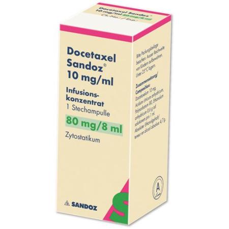 Docetaxel Sandoz Inf Konz 80 mg/8ml Durchstf - PrimeCare Global