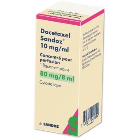 Docetaxel Sandoz Inf Konz 80 mg/8ml Durchstf - PrimeCare Global