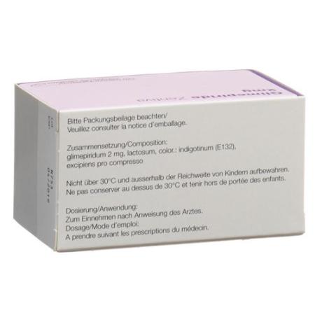 Glimepiride Zentiva Tabl 2 mg 120 pcs - PrimeCare Global