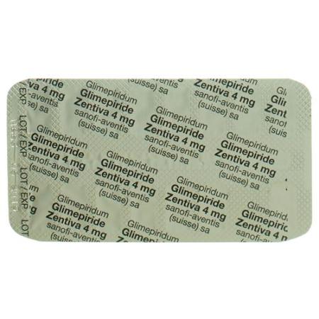 Glimepiride Zentiva Tabl 4 mg 120 pcs - PrimeCare Global