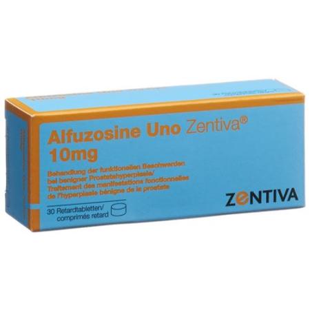 Alfuzosin Uno Zentiva Ret Tabl 10 mg 30 pcs - PrimeCare Global