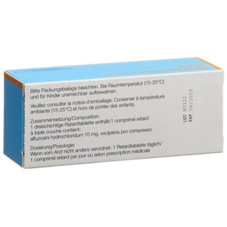 Alfuzosin Uno Zentiva Ret Tabl 10 mg 30 pcs - PrimeCare Global