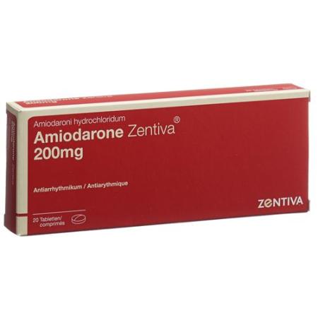 Amiodarone Zentiva Tabl 200 mg 20 pcs - PrimeCare Global