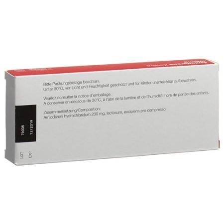 Amiodarone Zentiva Tabl 200 mg 20 pcs - PrimeCare Global