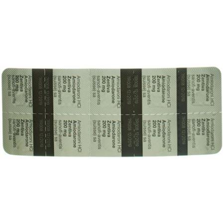 Amiodarone Zentiva Tabl 200 mg 60 pcs - PrimeCare Global