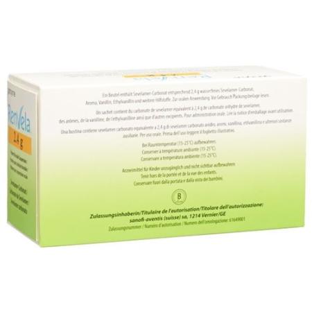 Renvela Plv 2.4 g bag 60 pcs - PrimeCare Global