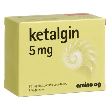 Ketalgin Supp 5 mg 50 Stk - PrimeCare Global