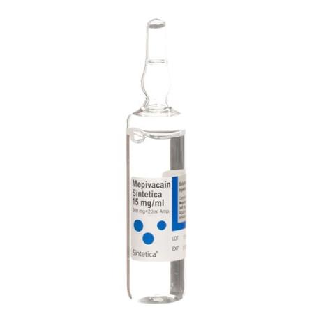 Mepivacaine Sintetica Inj Loes 1.5% 5amp 20ml - PrimeCare Global