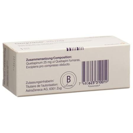 Sequase Filmtablet 25 mg 60 pcs - PrimeCare Global