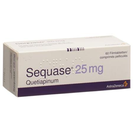 Sequase Filmtablet 25 mg 60 pcs - PrimeCare Global