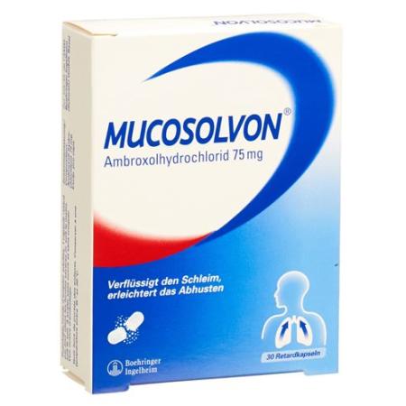 Mucosolvon Retard Ret capsules 75 mg 30 pcs - PrimeCare Global