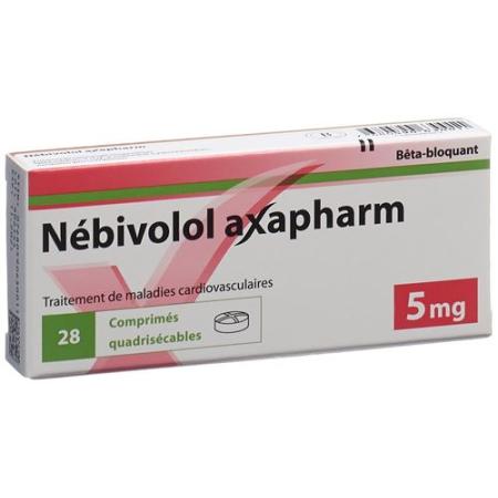 Nebivolol Axapharm Tabl 5 mg 28 pcs - PrimeCare Global