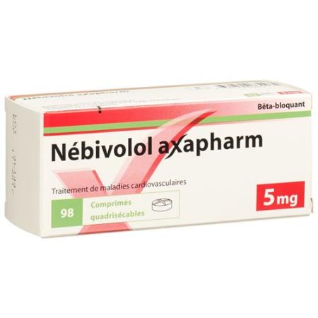 Nebivolol Axapharm Tabl 5 mg 98 pcs - PrimeCare Global