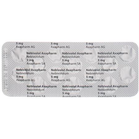 Nebivolol Axapharm Tabl 5 mg 98 pcs - PrimeCare Global