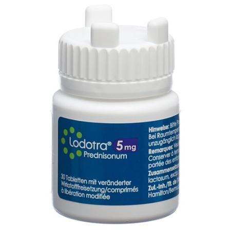 Lodotra Ret Tabl 5 mg 100 pcs - PrimeCare Global