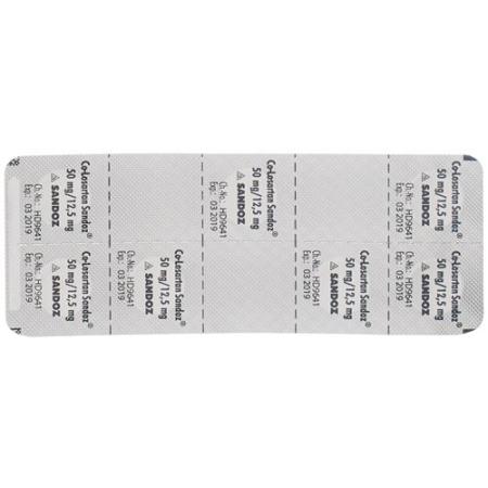 Co-Losartan Sandoz film tablets 50/12.5mg 98 pcs - PrimeCare Global